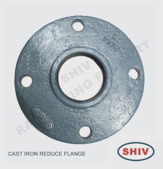 CI Reduce Flange - Cast Iron Reduce Flange Manufacturers - Suppliers Rajkot Gujarat India - Shiv Brand