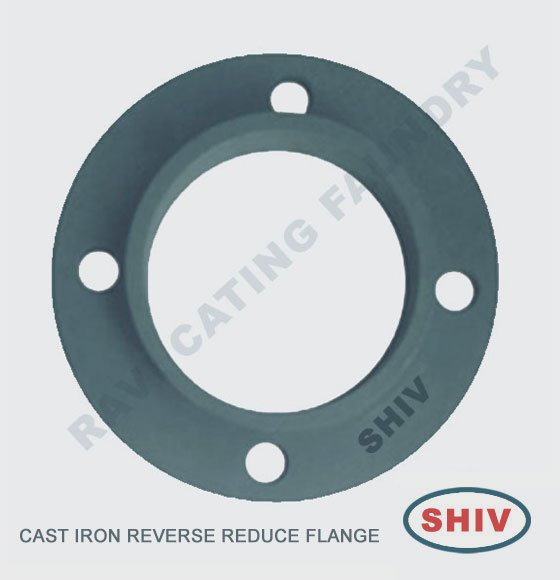 CI - Cast Iron Reverse Reduce Flange Manufacturers - Suppliers Rajkot Gujarat India